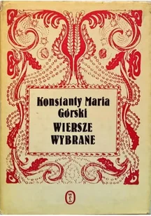 Górski Wiersze wybrane - Poezja - miniaturka - grafika 1