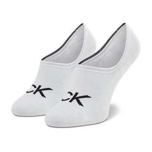 Skarpety stopki damskie Calvin Klein 701218773 Biały - Skarpetki damskie - miniaturka - grafika 1