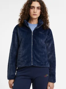 Bluza damska rozpinana streetwear pluszowa Fila FAW0544-50004 M Niebieska (4064556503435) - Bluzy damskie - miniaturka - grafika 1