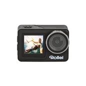 Kamery sportowe - Zewnętrzna kamera Rollei ActionCam 11s Plus Czarna - miniaturka - grafika 1