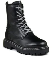 Botki damskie - Botki trapery damskie Marco Tozzi 26294 skóra-41 - miniaturka - grafika 1