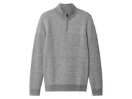 Swetry męskie - esmara Men Sweter męski z golfem (Szary, XL (56/58)) - miniaturka - grafika 1