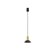 Lampy sufitowe - Nowodvorski Lampa wisząca do nad wyspę GU10 10W HERMANOS C wys. 130cm czarny 8194 - miniaturka - grafika 1