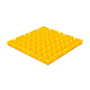 Płytka PCV podstawowa GripTil, 16 szt., żółta - Płytki ceramiczne - miniaturka - grafika 2