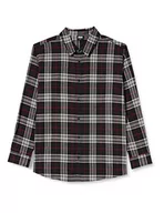Koszule męskie - Urban Classics Klasyczna koszula męska w kratę, czarny/czerwony, XL - miniaturka - grafika 1