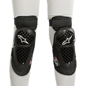 Akcesoria motocyklowe - Ochraniacze Kolan Alpinestars Bionic Plus Dziecięce Czarne L/XL - miniaturka - grafika 1