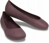 Baleriny - Damskie Wsuwane Buty Baleriny Baletki Brooklyn Flat 34-35 - miniaturka - grafika 1