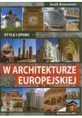 Książki o kulturze i sztuce - W architekturze europejskiej - miniaturka - grafika 1