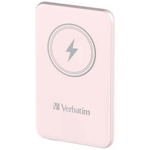 Verbatim Powerbank indukcyjny `n` Go 15W5000mAh Wireless Magnetic różowy/pink 32243 - Powerbanki Verbatim Powerbank indukcyjny `n` Go 15W5000mAh Wireless Magnetic różowy/pink 32243 - Powerbanki - miniaturka - grafika 1
