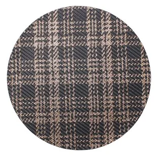 Podkładka RIST 38 cm czarno-złoty-dwustronna - Obrusy i serwetki - miniaturka - grafika 1