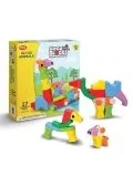 Klocki - Klocki magnetyczne Zoo 17el - miniaturka - grafika 1