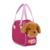 Place zabaw - Best Toys Piesek PUDEL w TOREBCE – Hop in Dog Carrier - miniaturka - grafika 1