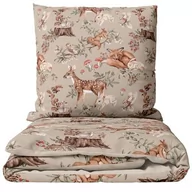 Pościel dla dzieci - Pościel Dziecięca Forest Las Zwierzęta 140x200 Bawełniana / Bajkowe Wnętrza - miniaturka - grafika 1