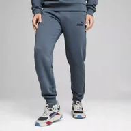 Dresy męskie - SPODNIE DRESOWE męskie PUMA sportowe bawełniane Essentials niebieskie S - miniaturka - grafika 1