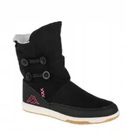 Botki damskie - KAPPA BOTKI DZIEWCZECE CZARNE Z ZAMKIEM 33 Ż4E - miniaturka - grafika 1