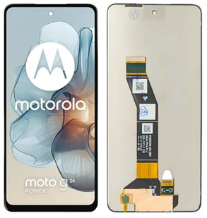 WYŚWIETLACZ EKRAN LCD DO MOTOROLA G24 POWER - Części serwisowe do telefonów - miniaturka - grafika 1