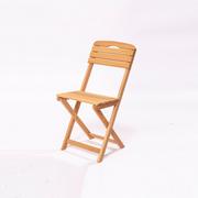 Fotele i krzesła ogrodowe - Naturalne drewniane krzesło ogrodowe – Floriane Garden - miniaturka - grafika 1