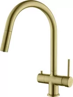 Baterie kuchenne - Bateria BLUE WATER CYRUS mosiądz antyczny (złoty szczotkowany) (BW-5901730616613) - miniaturka - grafika 1