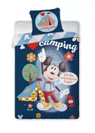 Pościel dla dzieci - Faro Bieliznia pościelowa Mickey - camping - miniaturka - grafika 1