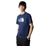 Koszulki męskie - Męski t-shirt The North Face S/S Easy Tee summit navy - L - miniaturka - grafika 1