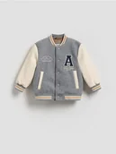 Kombinezony dla dzieci - Reserved - Kurtka bomber - ciemnoszary - miniaturka - grafika 1