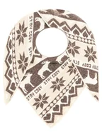 Apaszki i szaliki damskie - Zwillingsherz Chusta trójkątna w kolorze szaro-białym z dodatkiem wełny - 185 x 90 cm - miniaturka - grafika 1