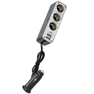 Dunlop Rozdzielacz rozgałęźnik zapalniczki 2xUSB - Akcesoria motoryzacyjne - miniaturka - grafika 2