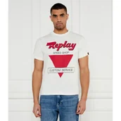 Koszulki męskie - Replay T-shirt | Regular Fit - miniaturka - grafika 1