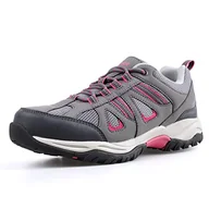 Buty trekkingowe damskie - riemot Damskie buty trekkingowe Trailstone Lite Hiking Low, szaro-czerwony, 39 EU - miniaturka - grafika 1