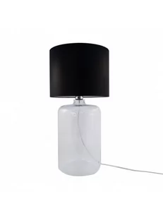 Lampa stołowa AMARSA TRANSPARENT 5507BK Zumaline przezroczysty 002177-014405 - Lampy stojące - miniaturka - grafika 2