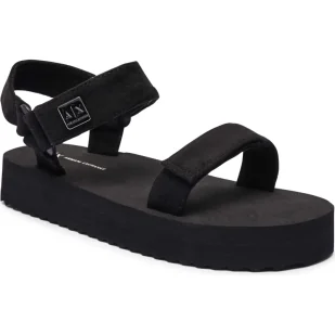 Armani Exchange Sandały - Sandały damskie - miniaturka - grafika 1