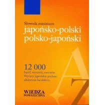 Wiedza Powszechna Kazuko Adachi Słownik minimum japońsko-polski , polsko-japoński