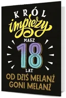 Kartki okolicznościowe i zaproszenia - Pan Dragon Karnet Urodziny 18 męskie B6-1896 - miniaturka - grafika 1