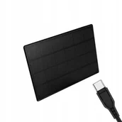 Kable - Panel solarny 3W ładowarka solarna USB typ-c - miniaturka - grafika 1