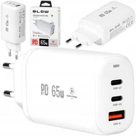 Ładowarki do telefonów - ŁADOWARKA SIECIOWA USB 2xUSB-C 65W SZYBKA QC4+ PD - miniaturka - grafika 1