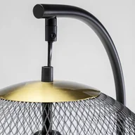 Lampy stojące - Lampa stołowa Kare Grato, PVC, stal, marmur, wysokość 62 cm - miniaturka - grafika 1