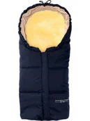 Akcesoria do wózków - Hofbrucker Śpiworek "Leni" w kolorze granatowym - 80 x 35 cm - miniaturka - grafika 1