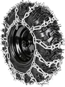 Łańcuchy śniegowe - Cedrus Łańcuchy Śniegowe Na Koła 13" Do Traktorka Odśnieżarki 13X4.10X10 Łańcuch Śniegowy Cedrus Acc0210 Komplet 2Szt. - - miniaturka - grafika 1