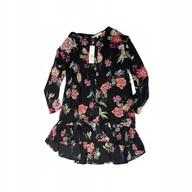 Swetry damskie - Narzutka kardigran damski kwiaty SYMPHONY+ 3XL - miniaturka - grafika 1