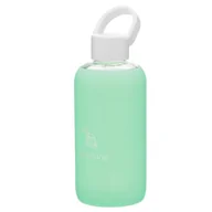 Butelki termiczne - Eco Viking Pure Water Mint Szklana Butelka Nawadniająca dla Mam - miniaturka - grafika 1
