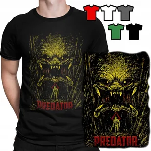 KOSZULKA T-SHIRT MĘSKI WZORY DO WYBORU - PREDATOR HORROR FILMY - S - Koszulki męskie - miniaturka - grafika 1