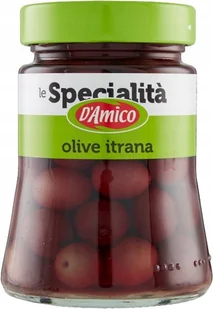 Oliwki Olive Itrana 300g - d'Amico włoskie z pestką - Szybkie dania obiadowe - miniaturka - grafika 1