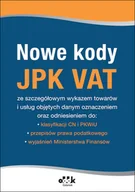 Prawo - Nowe kody JPK VAT - miniaturka - grafika 1