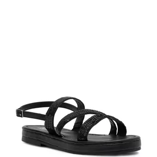 Karl Lagerfeld Kids Sandały - Buty dla dziewczynek - miniaturka - grafika 1