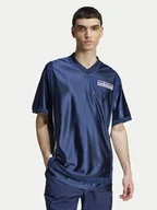 Koszulki męskie - adidas T-Shirt Adibreak JD4248 Granatowy Loose Fit - miniaturka - grafika 1