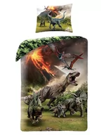 Pościel dla dzieci - Pościel bawełna 140x200 Jurassic World moro - miniaturka - grafika 1