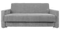 Sofy i kanapy - Sofa PREMIUM DOMO XXL Kanapa Amerykanka Szara 4-osobowa Meble Zaha, funkcja spania i pojemnik - miniaturka - grafika 1