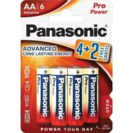 Baterie i akcesoria - 6x Baterie Alkaliczne AA R6 1,5V Panasonic - miniaturka - grafika 1
