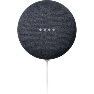 Google Nest Mini Chalk Grafitowy - Asystenci głosowi - miniaturka - grafika 1