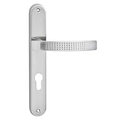 Klamki - Metal-Bud Klamka z szyldem Astra nikiel szczotkowany - miniaturka - grafika 1